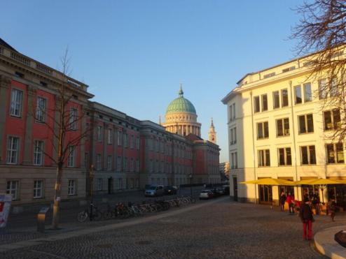 Stadtschloss Potsdam mit Nikolaikirche