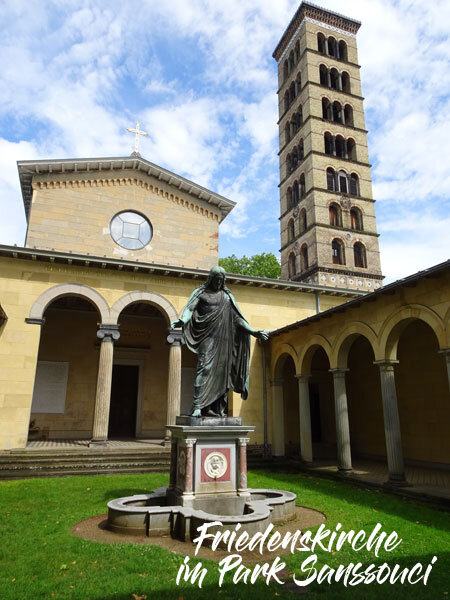 Park Sanssouci, Sanssouci, Potsdam, Friedenskirche, Sanssouci, Churche of Peace