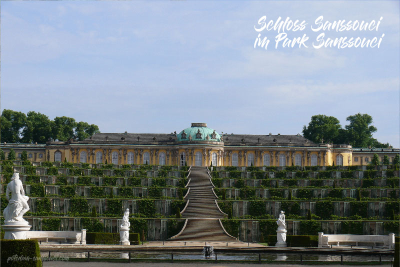 Sanssouci, Park, Schloss Sanssouci, Potsdam, Sanssouci Palace