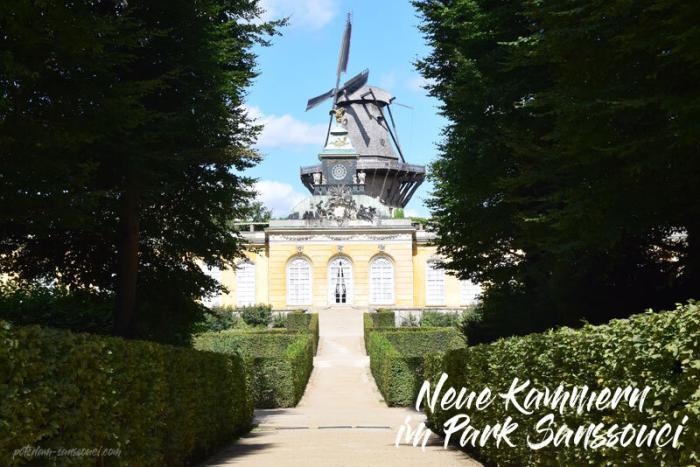 Neue Kammern, Schloss Sanssouci, Sanssouci, Park Sanssouci, Potsdam
