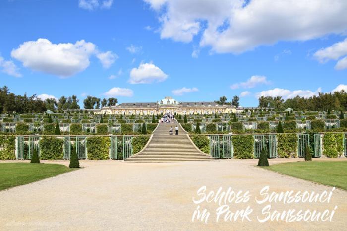 Sanssouci, Park, Schloss Sanssouci, Potsdam, Sanssouci Palace