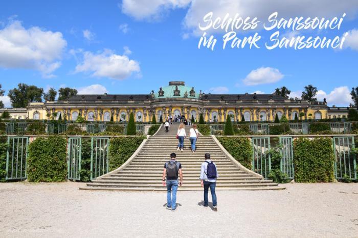 Sanssouci, Park, Schloss Sanssouci, Potsdam, Sanssouci Palace