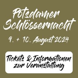 Potsdamer Schlössernacht, Tickets